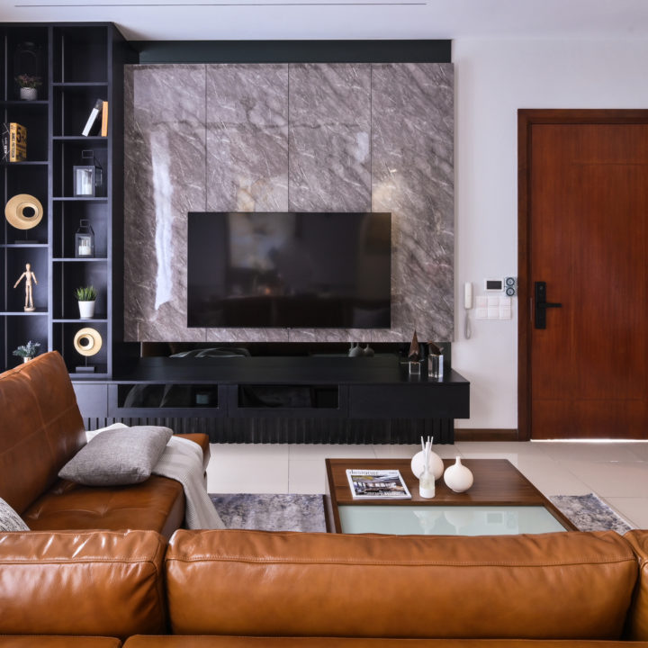 modern luxury tv feature wall