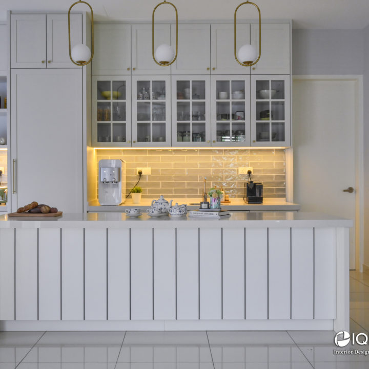 modern farmhouse dry kitchen island