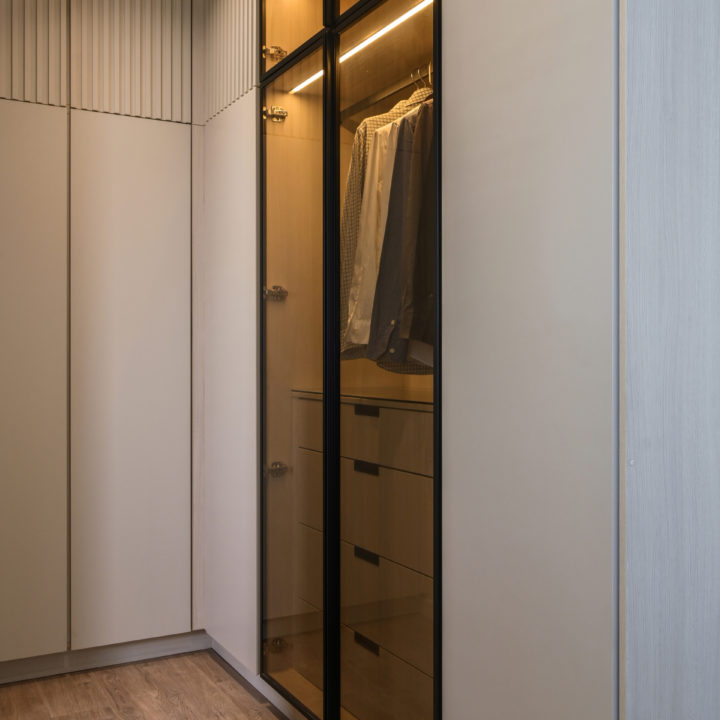 modern open wardrobe design