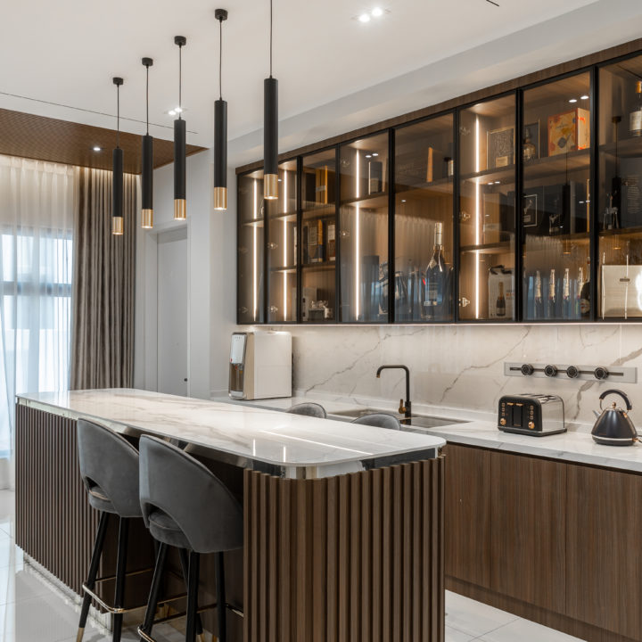 Modern luxury dry kitchen