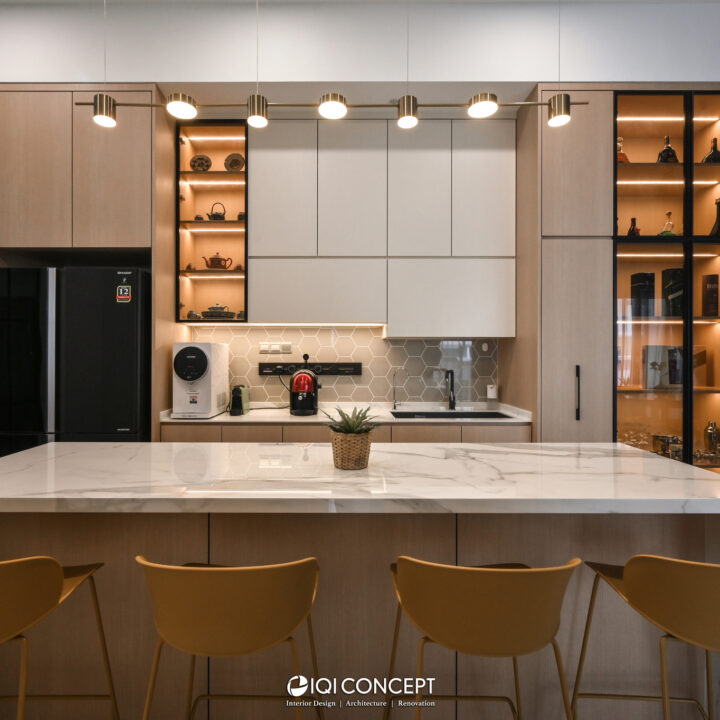 modern minimal dry kitchen