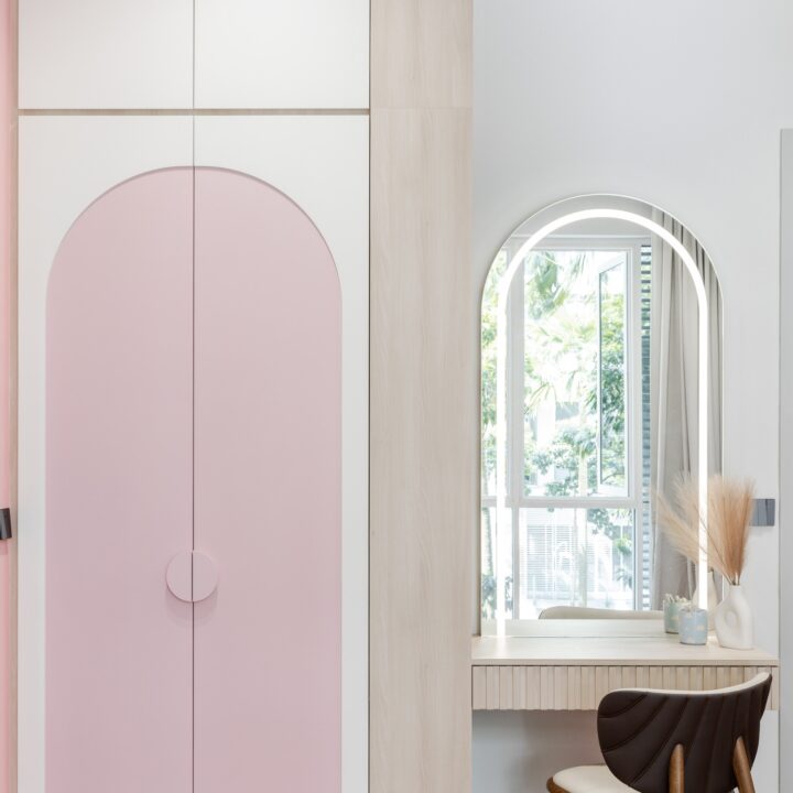 luxury modern pink cabinet kids