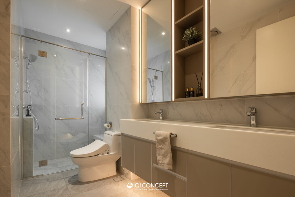 modern minimal toilet
